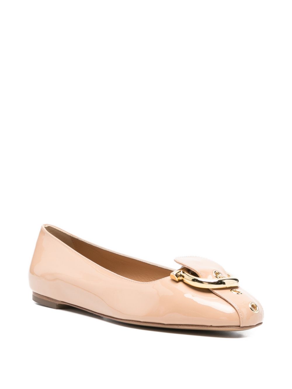 Ferragamo Leather ballets