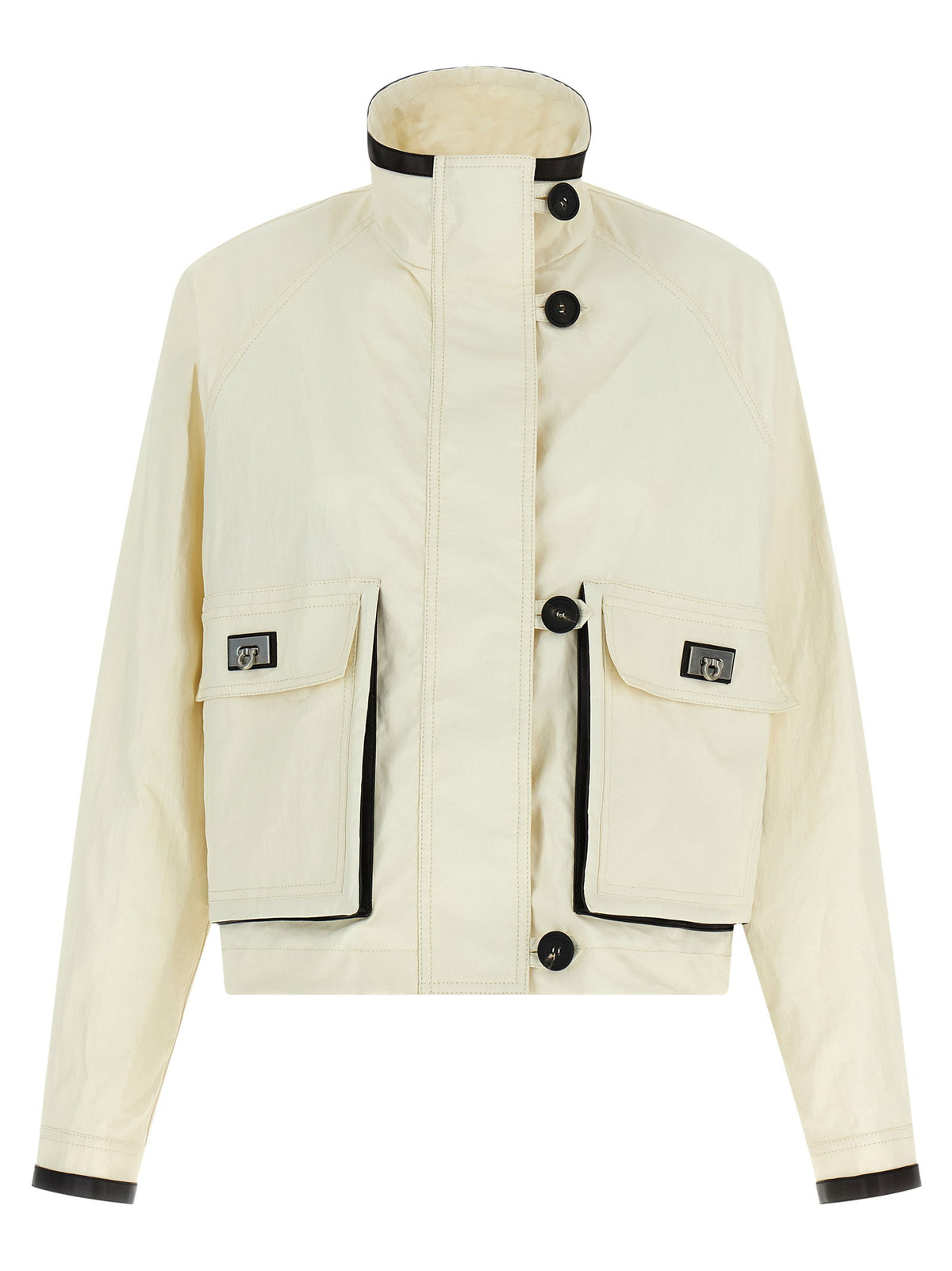 Ferragamo Tech Linen Jacket