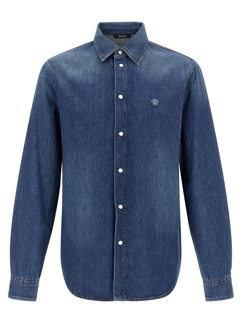 Versace Medusa Patch Shirt