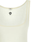Versace La Medusa Embroidery Top