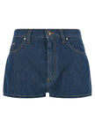 Versace Chambray Denim Shorts