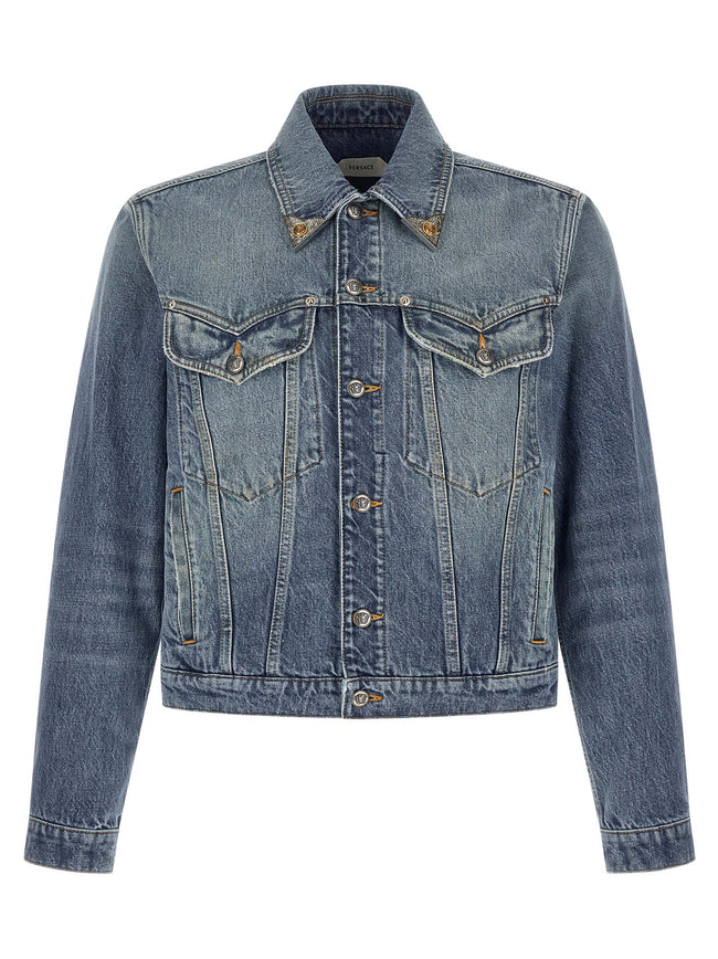 Versace Medusa Denim Jacket
