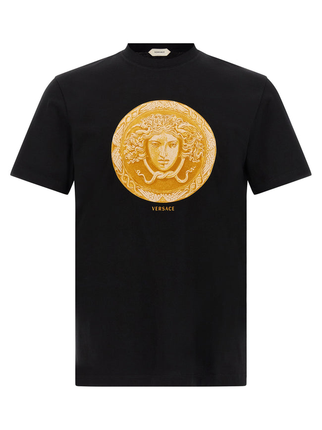 Versace Medusa Coin Print T-shirt
