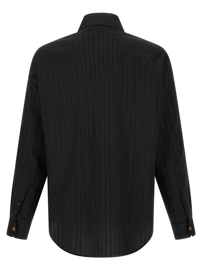 Versace Jacquard Silk Shirt