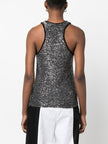 Fabiana Filippi Sequin tank top