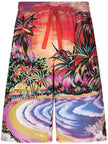 Dolce & Gabbana graphic-print bermuda shorts