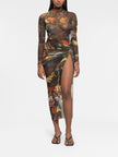 Az Factory By Ester Manas Side slit long skirt