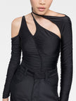 Az Factory By Ester Manas Cut-out long sleeve top