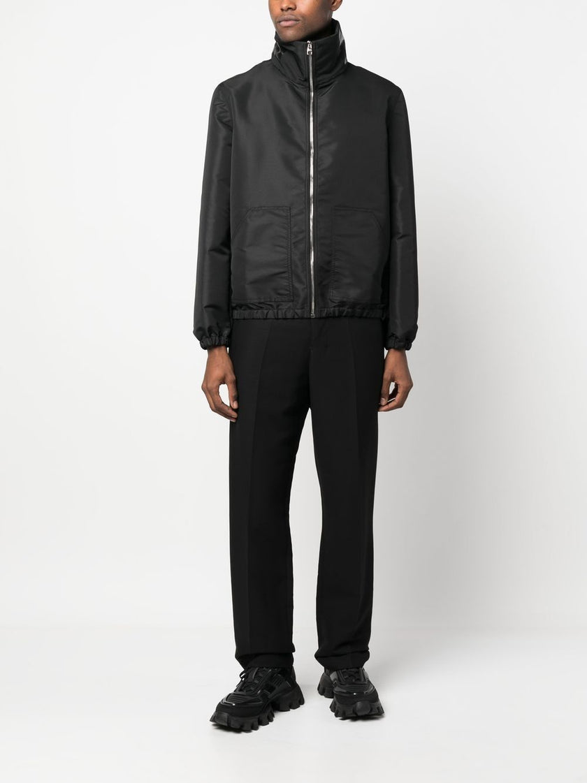 Alexander McQueen Graffiti-print zip-up Jacket