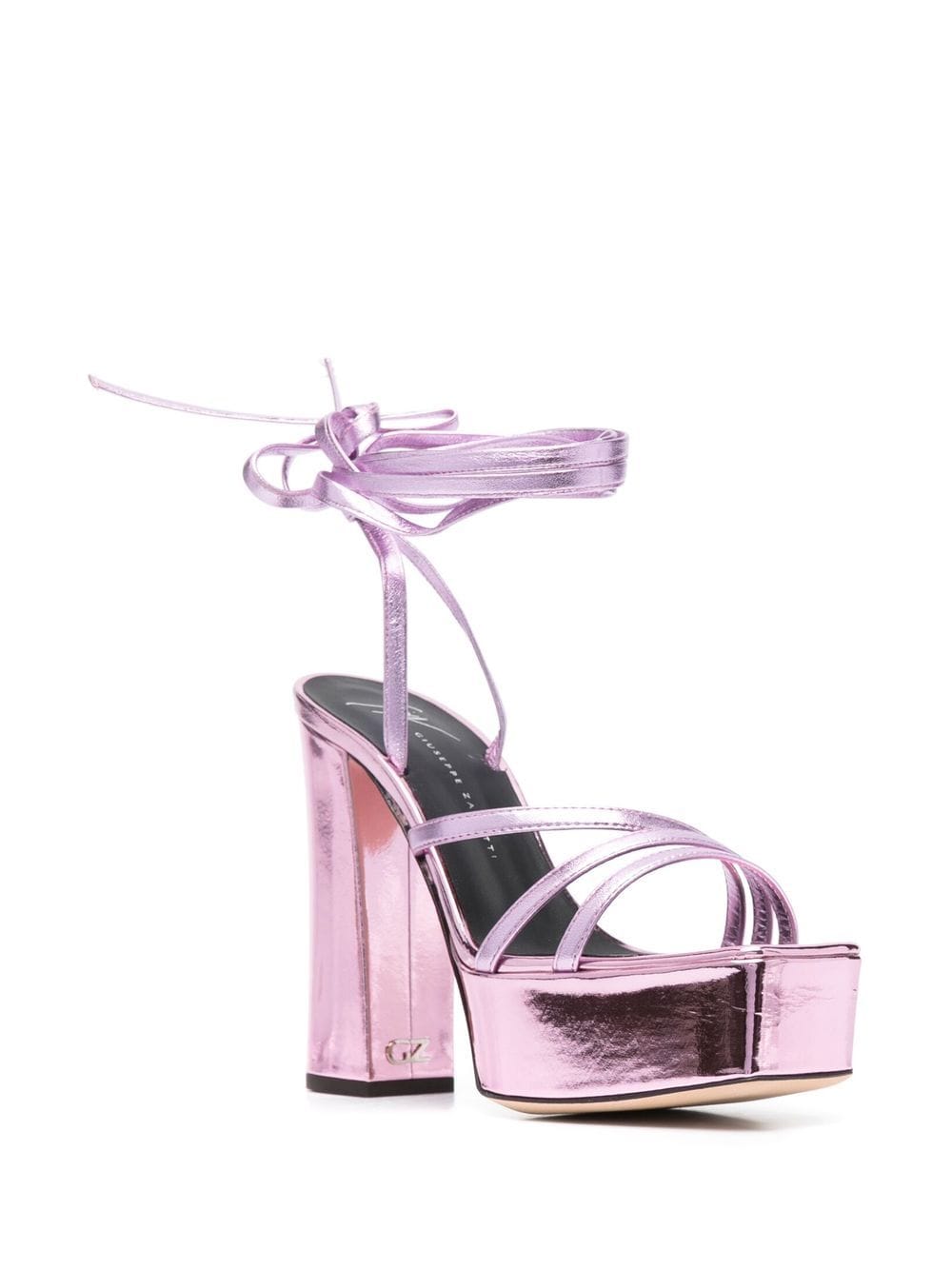 Giuseppe Zanotti Metallic 125mm platform sandals