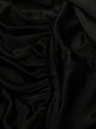 Saint Laurent draped sleeveless jersey dress
