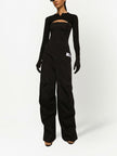 Dolce & Gabbana cropped button-fastening cardigan