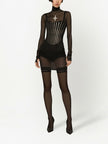 Dolce & Gabbana Tulle corset belt with boning