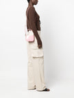 Blumarine crystal-embellished logo tote bag