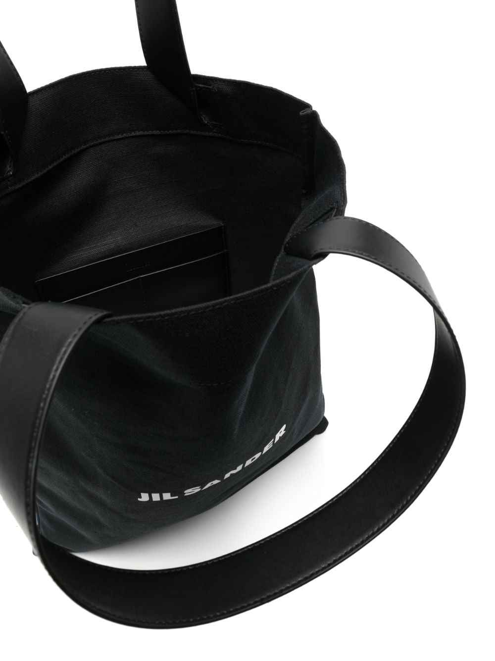 Jil Sander logo-print tote bag
