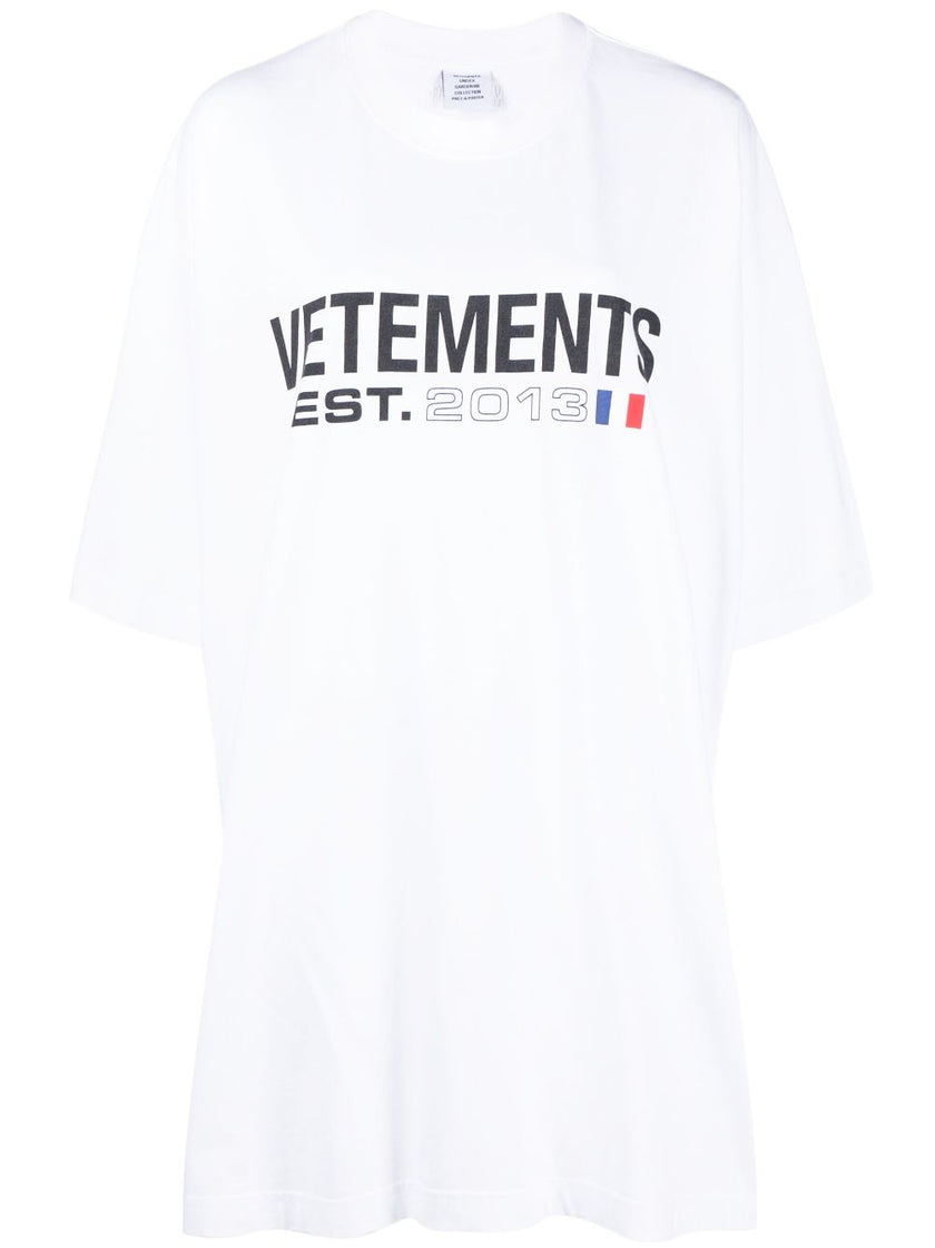 Vetements Logo cotton t-shirt