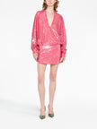 The Attico Gael sequined mini dress