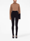 Ferragamo Cashmere cropped hoodie