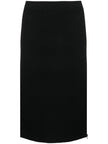 Tom Ford Zipped ribbed silk skirt