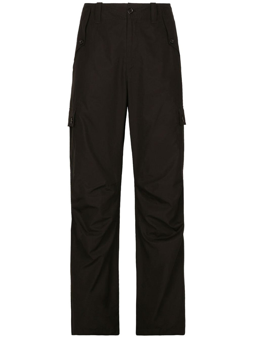 Dolce & Gabbana Cargo With Logo Plaque
