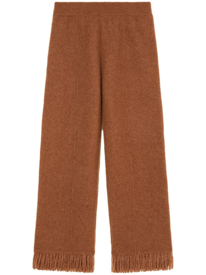 Alanui Cashmere and silk blend trousers