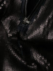 Rick Owens Embroidered denim long dress