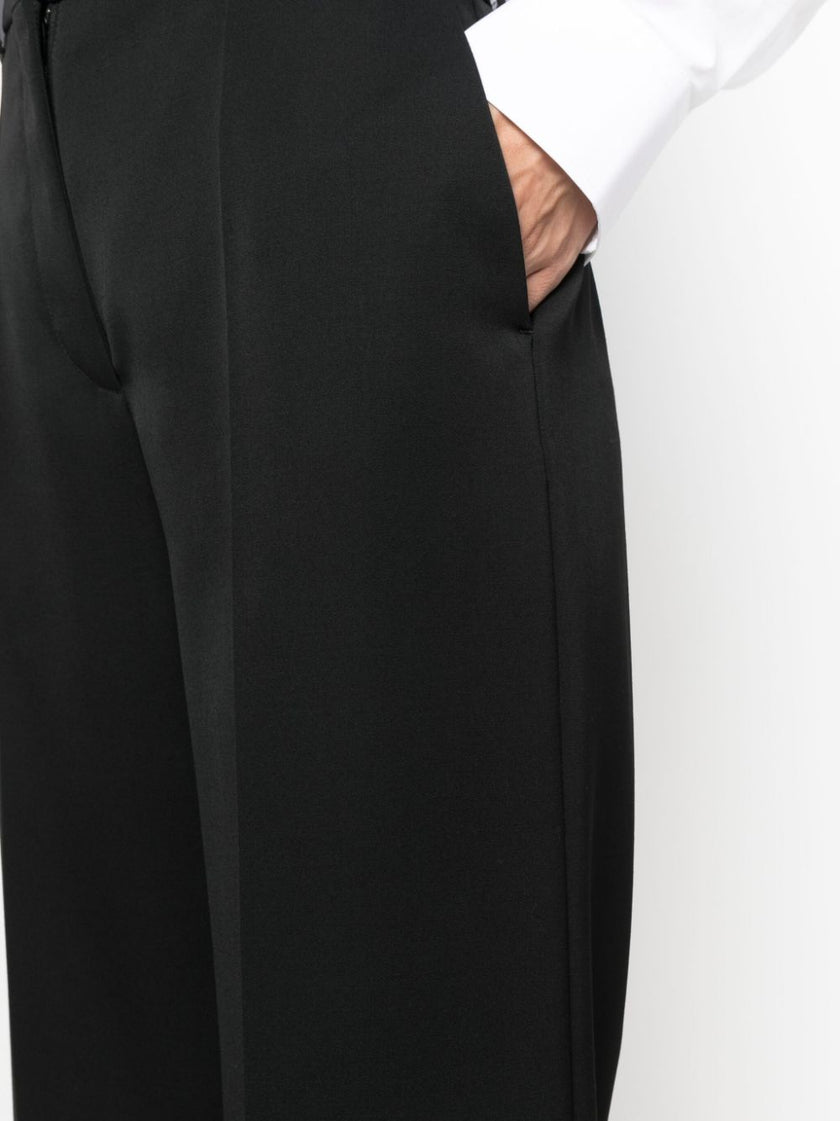 Lanvin Wide leg wool trousers
