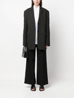 Lanvin Wide leg wool trousers