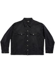Balenciaga deconstructed denim jacket