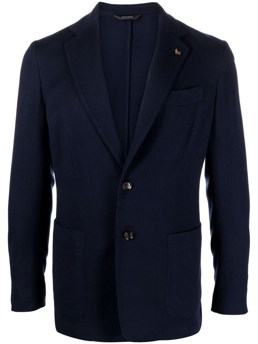 Colombo Wool single-breasted jacket