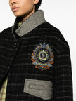 Etro Checked crop jacket