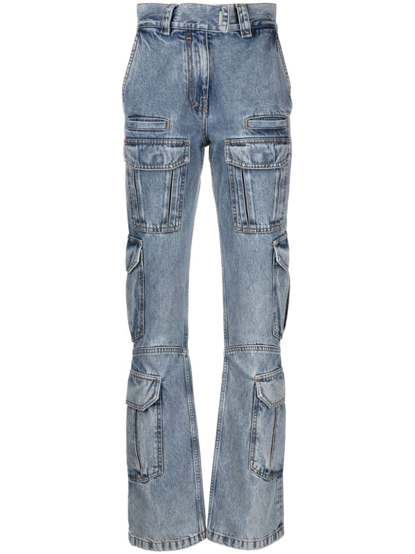 Givenchy Cargo denim cotton jeans