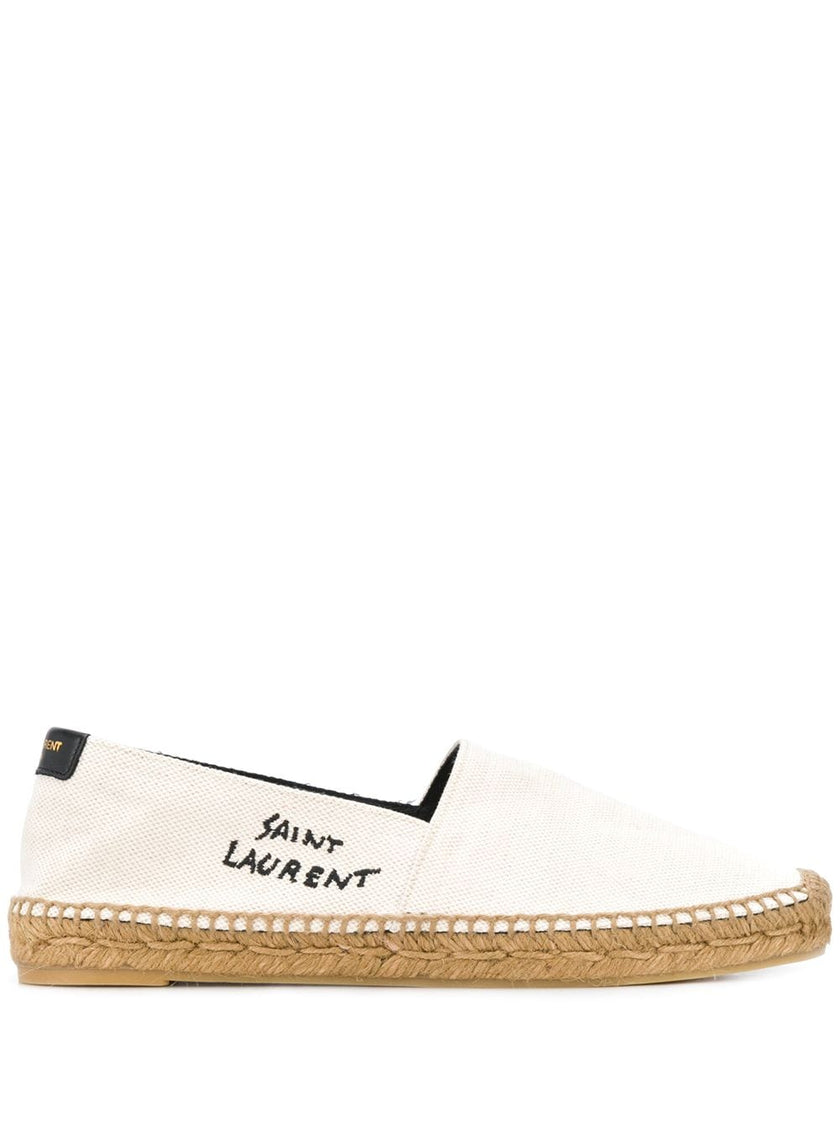 Saint Laurent logo-embroidered Espadrilles