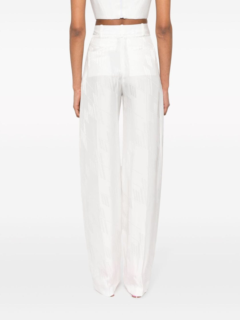 The Attico Logo trousers
