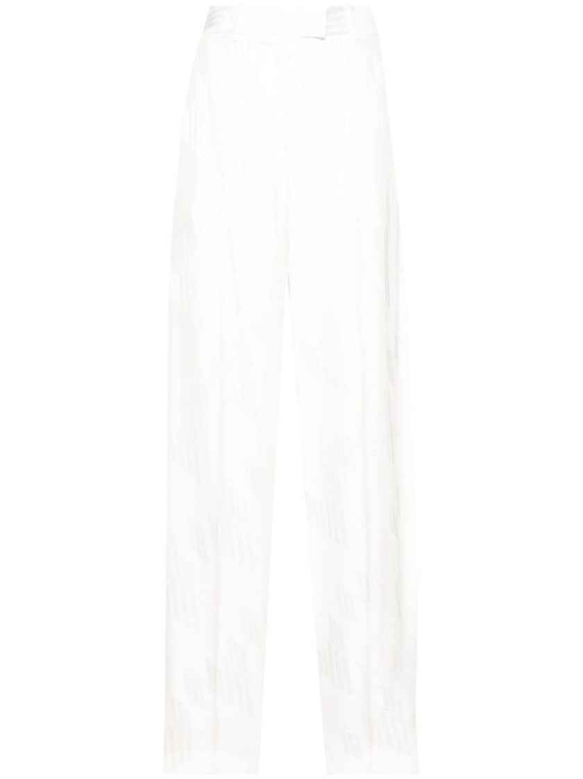 The Attico Logo trousers
