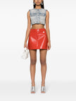 Courreges Pre Denim cropped vest