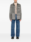 Marine Serre Rispstop classic-collar shirt jacket