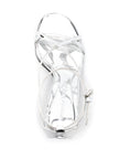 Alexander McQueen Twisted Armadillo 95mm patent sandals