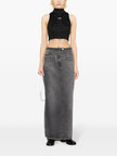 Courreges Pre Cropped track vest