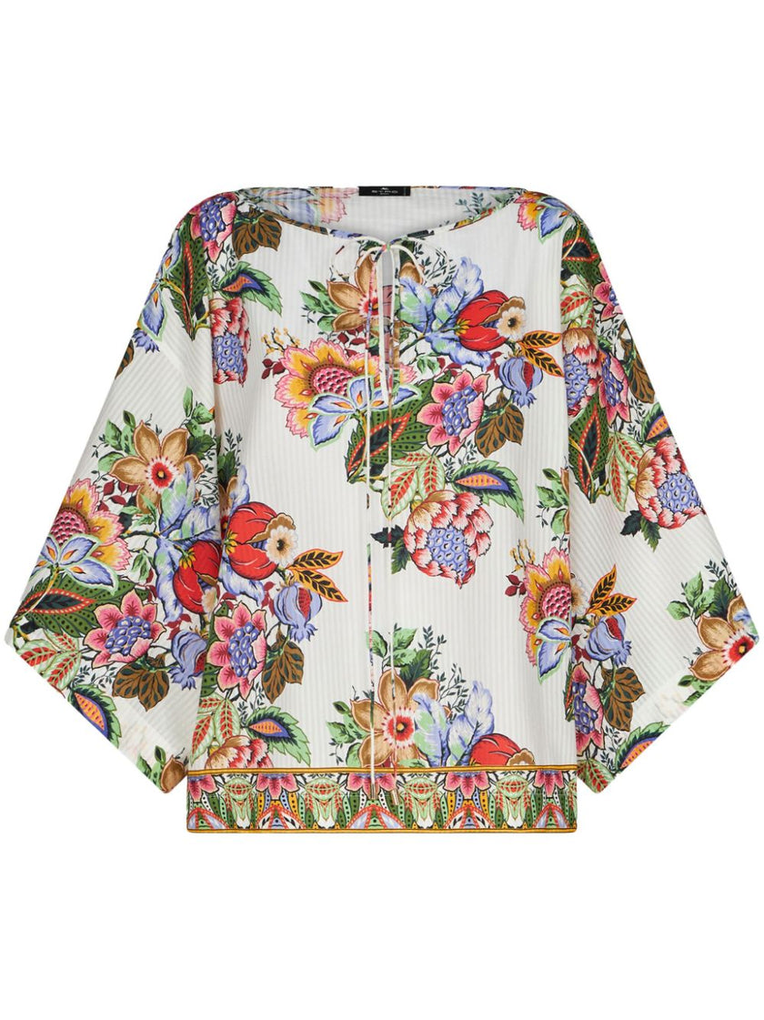 Etro Floral blouse