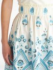 Etro Broderie anglaise flared dress