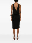 Saint Laurent V-necked mini dress