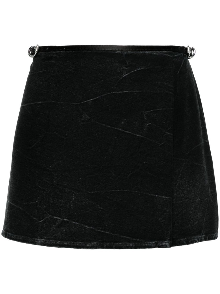 Givenchy VoYou denim mini skirt