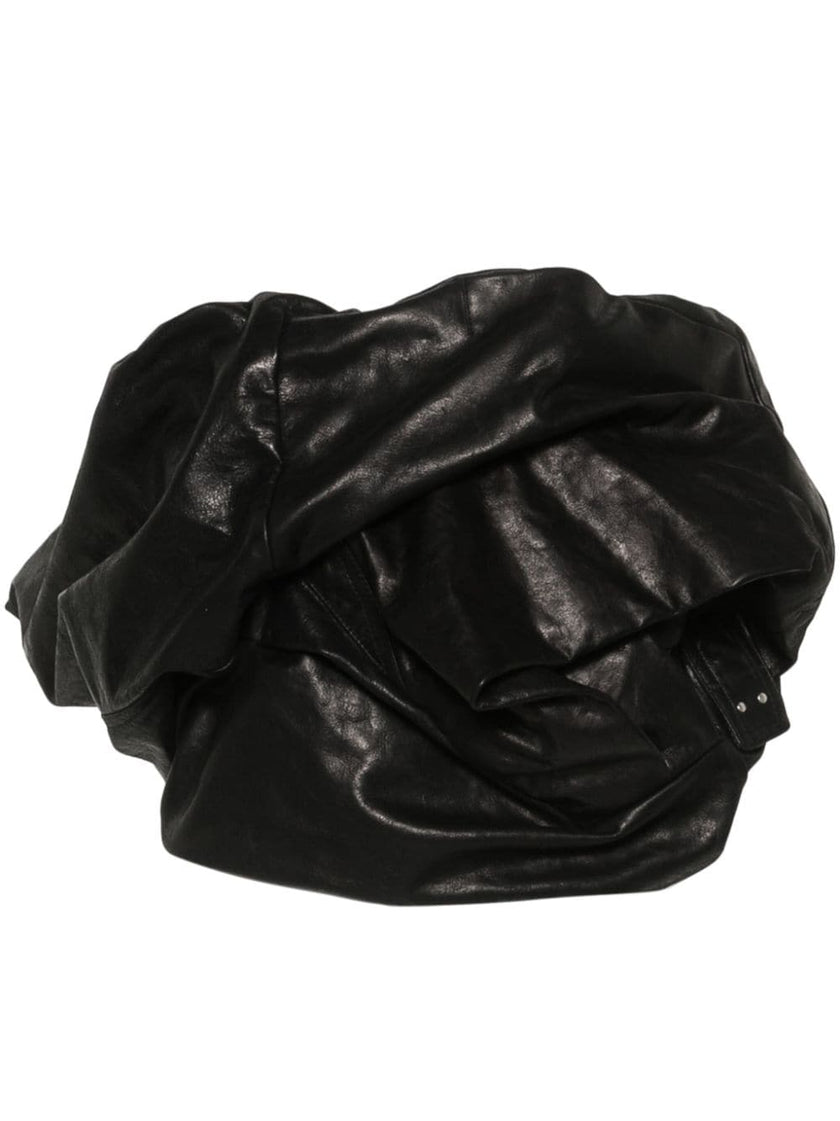 Rick Owens Draped leather bustier