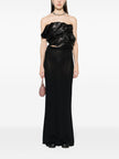 Rick Owens Draped leather bustier