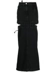 The Attico Denim skirt