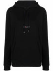 Saint Laurent Logo Print Hoodie