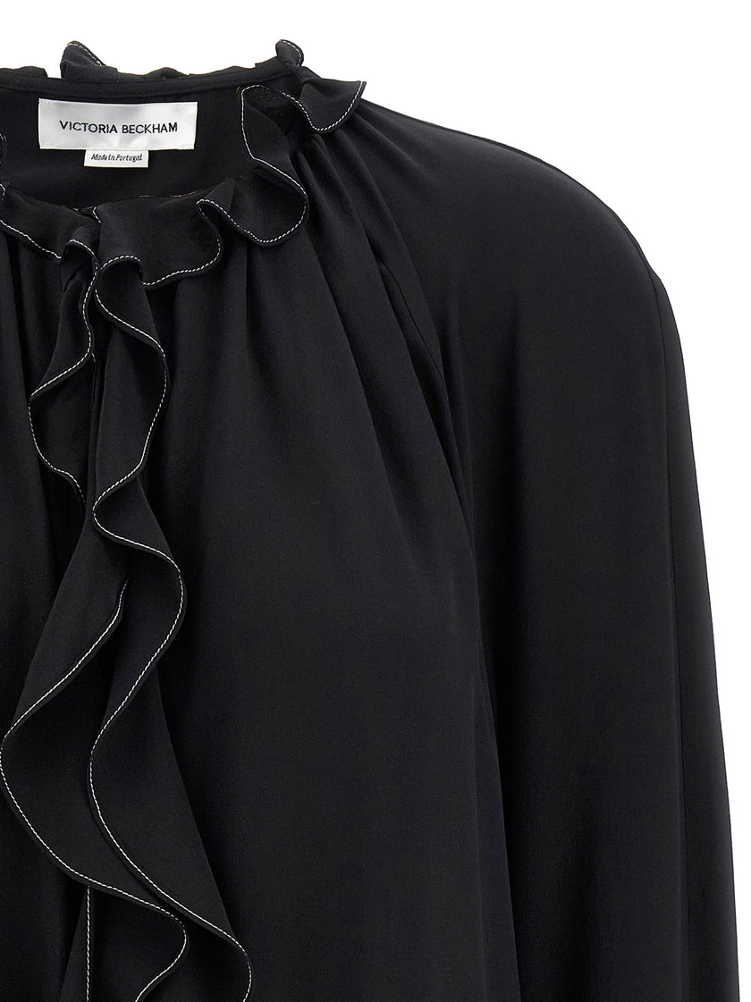 Victoria Beckham Ruffle Blouse