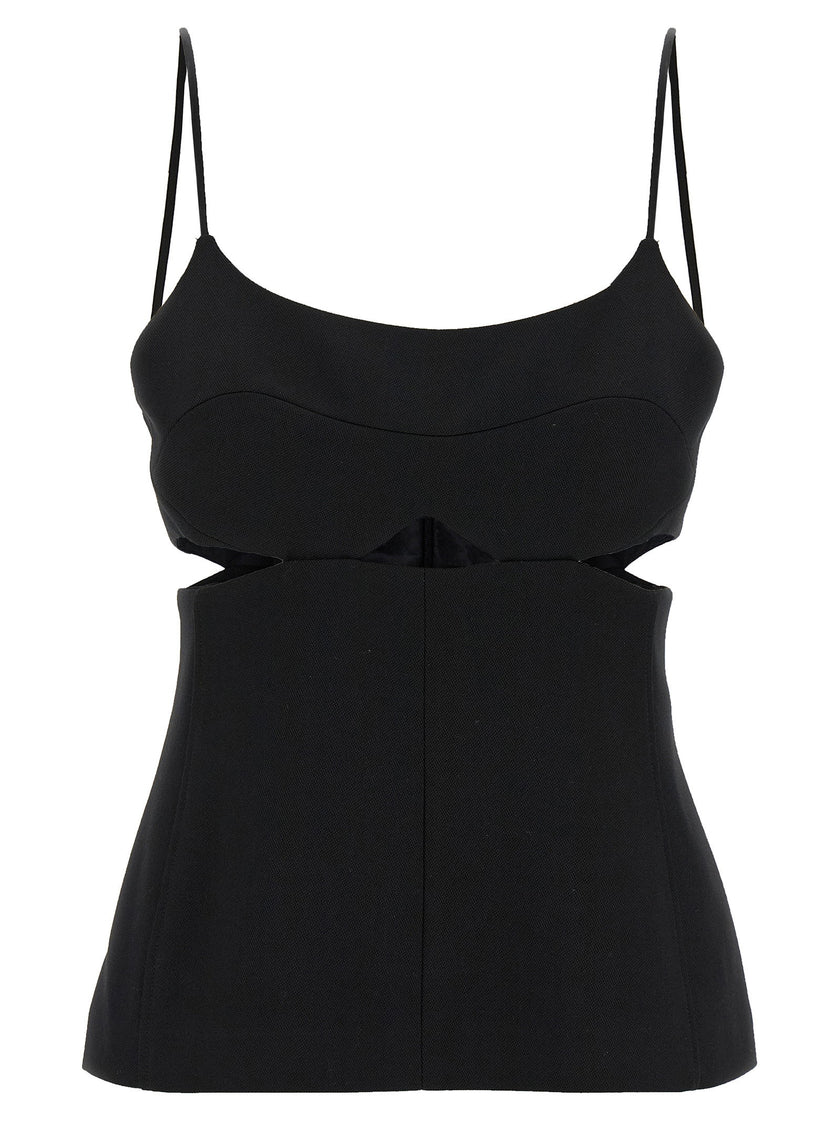 Victoria Beckham Cut-out Cami Top