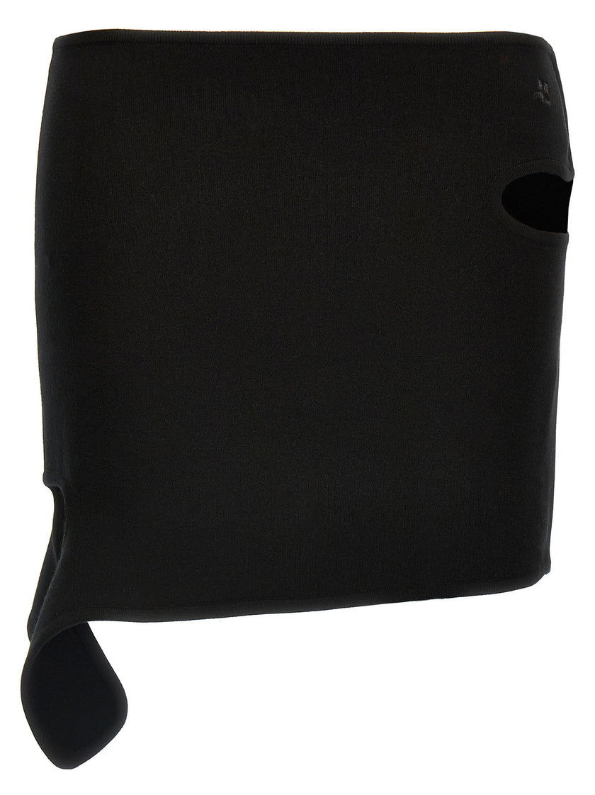 Courreges Loop Milano Skirt